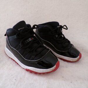 Air jordan 11 Retro Bred Baby Toddler 9c Space Jam